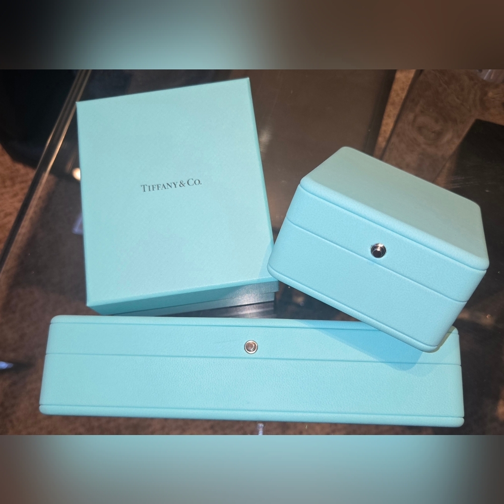 Tiffany & Co. Blue Jewelry Box Sets